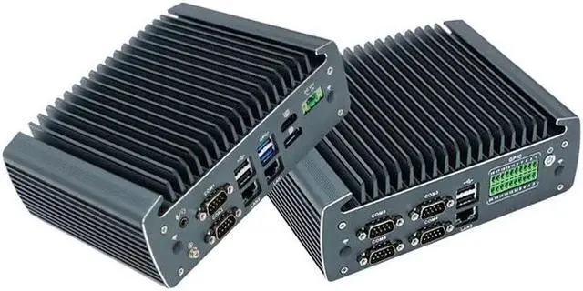 Alt view image 5 of 7 - Partaker Fanless Industrial PC, Industrial Computer, J6412, PA-1226, Windows 11 or Linux Ubuntu, 3 x i226-V 2.5G LAN, DP, HDMI, 6 x COM, 6 x USB, GPIO, 16GB DDR4 512GB SSD
