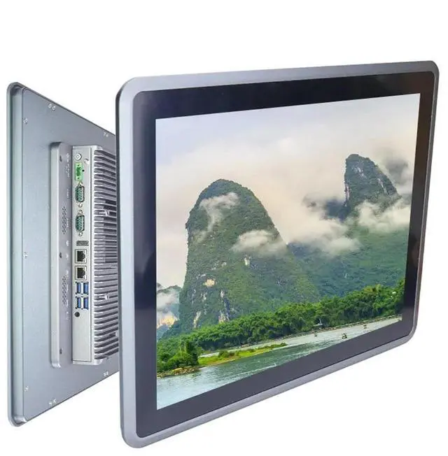 Alt view image 3 of 6 - Partaker 12.1 Inch Industrial IP65 Front Panel PC, Multi Touch Resistance Touch Screen, I5 8260U, Windows 11, A19, TPM2.0, 2 x COM, HDMI, 2 x LAN, 9-36V 2Pin Phoenix, 8G RAM, 256G SSD