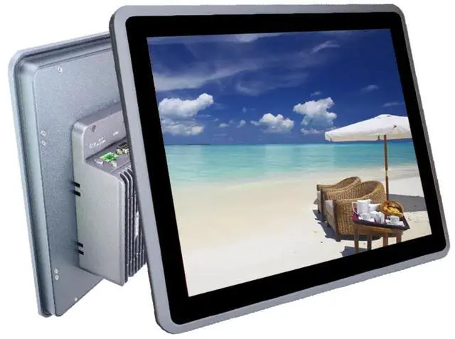 Alt view image 2 of 6 - Partaker 15 Inch Industrial IP65 Front Panel PC, Multi-Touch Capacitive Touch Screen, I5 8260U, Windows 11, A20, TPM2.0, 2 x COM, HDMI, 2 x LAN, 9-36V 2Pin Phoenix, 16G RAM, 256G SSD