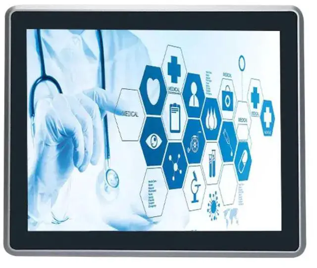 Alt view image 4 of 6 - Partaker 15 Inch Industrial IP65 Front Panel PC, Multi-Touch Capacitive Touch Screen, I5 8260U, Windows 11, A20, TPM2.0, 2 x COM, HDMI, 2 x LAN, 9-36V 2Pin Phoenix, 16G RAM, 256G SSD