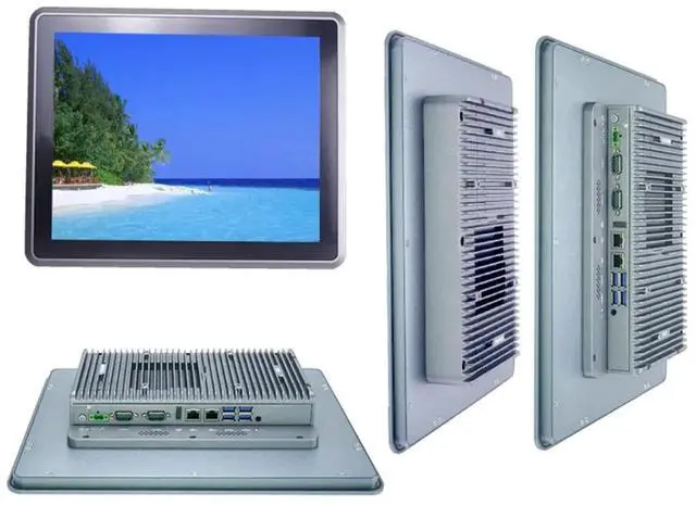 Alt view image 3 of 6 - Partaker 15 Inch Industrial IP65 Front Panel PC, Multi-Touch Capacitive Touch Screen, I5 8260U, Windows 11, A20, TPM2.0, 2 x COM, HDMI, 2 x LAN, 9-36V 2Pin Phoenix, 16G RAM, 256G SSD