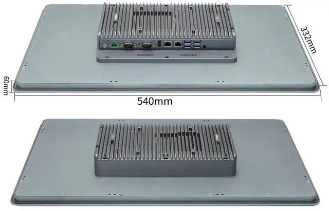 Alt view image 6 of 6 - Partaker 21.5 Inch TFT LED Industrial IP65 Front Panel PC, Resistance Touch Screen, I5 8260U, Windows 11, A22, TPM2.0, 2 x COM, HDMI, 2 x LAN, 9-36V 2Pin Phoenix, 8G RAM, 128G SSD