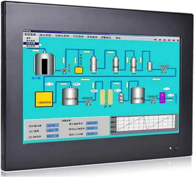 Main image of Partaker 10.1 Inch Backlit TFT LED Embedded Industrial Panel PC, Resistive Touch Screen, J1900, Windows 11, Z6, VGA, 4 x USB, LAN, 3 x COM, 1024 x 600, 4G RAM, 128G SSD