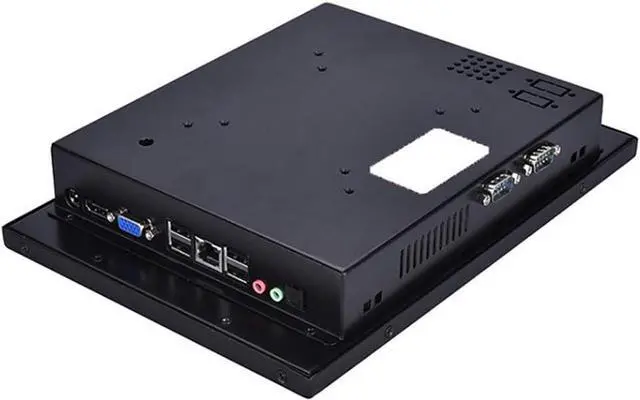 Alt view image 4 of 7 - Partaker 10.1 Inch Backlit TFT LED Embedded Industrial Panel PC, Resistive Touch Screen, J1900, Windows 11, Z6, VGA, 4 x USB, LAN, 3 x COM, 1024 x 600, 8G RAM, 128G SSD