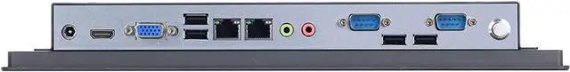 Alt view image 4 of 4 - Partaker 14 Inch TFT LED IP65 Industrial Panel PC, 10 Point Projected Capacitive Touch Screen, 6th Core I5 6200U, Windows 11, Z10, VGA, HDMI, 2 x LAN, 2 x COM, 16G RAM, 256G SSD, 1TB HDD