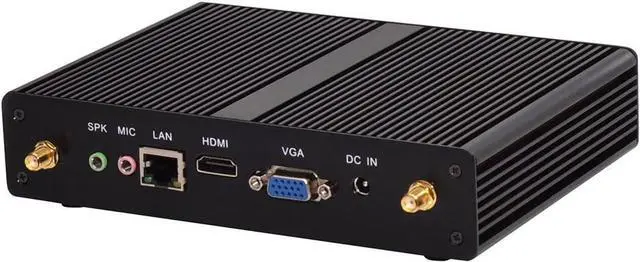 Main image of Partaker Fanless Mini PC, Desktop Computer, HTPC, Celeron 4205U 5205U, Windows 11 / Linux Ubuntu, B6, VGA, HDMI, LAN, 4 x USB3.0, 2 x USB2.0, 8GB RAM 256GB SSD