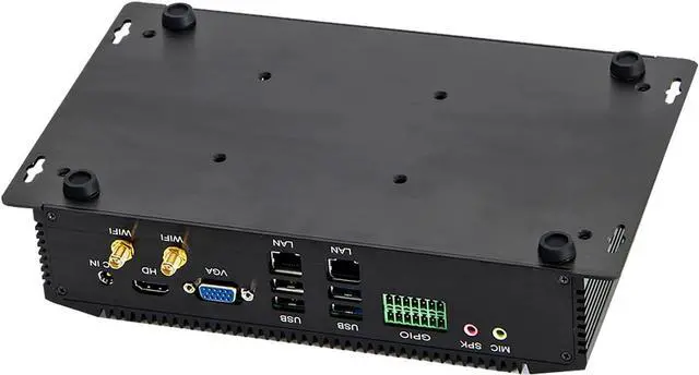 Alt view image 4 of 5 - Partaker Industrial PC, Fanless Mini PC, IPC, Windows 11 or Linux Ubuntu, 4G, WOL, Watchdog Supported, I7 7510U 7560U, I27, 2 x LAN, GPIO, 6 x COM RS232 422 485, 8G RAM, 128G SSD