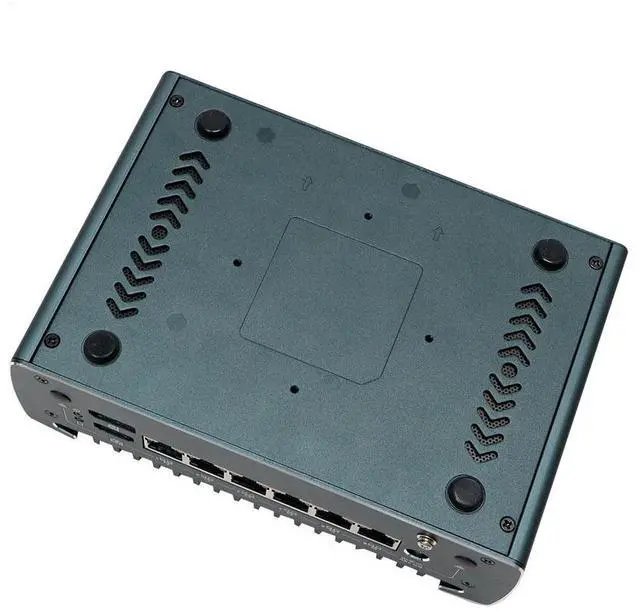 Alt view image 6 of 7 - Partaker Mini PC, Micro Firewall Appliance, Mini Firewall Router, Intel Core I7 1255U, 6 x Intel 2.5GbE LAN, AES-NI, Silent Fan, HDMI 2.1, DP 1.4A, 3 x M.2 Slots, H2, OPNsense, 8GB RAM 256GB SSD - OEM