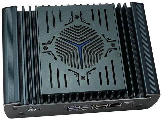 Alt view image 5 of 7 - Partaker Mini PC, Micro Firewall Appliance, Mini Firewall Router, Intel Core I7 1255U, 6 x Intel 2.5GbE LAN, AES-NI, Silent Fan, HDMI 2.1, DP 1.4A, 3 x M.2 Slots, H2, OPNsense, 8GB RAM 256GB SSD - OEM