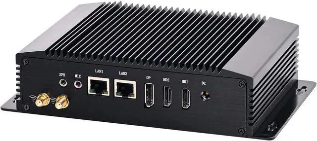 Main image of Partaker Fanless Industrial Computer, IPC, Mini PC, Windows 11, Intel N-95, I1, 2 x USB2.0, 2 x USB3.0, 2 x COM, 2 x LAN, DP, 2 x HDMI, 8G RAM 512G SSD