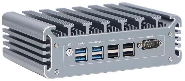 Alt view image 6 of 7 - Partaker Industrial Computer, IPC, Fanless Mini PC, Windows 11 / Linux Ubuntu, I5 7287U 7360U, I24, 2 x COM, 4 x USB3.0, 4 x USB2.0, 2 x LAN, HDMI, VGA, 32G RAM 1TB SSD