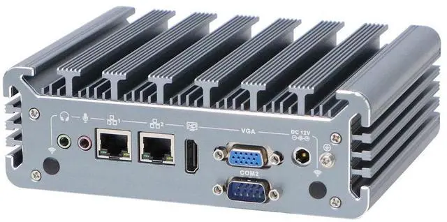 Alt view image 4 of 7 - Partaker Industrial Computer, IPC, Fanless Mini PC, Windows 11 / Linux Ubuntu, I5 7287U 7360U, I24, 2 x COM, 4 x USB3.0, 4 x USB2.0, 2 x LAN, HDMI, VGA, 32G RAM 1TB SSD