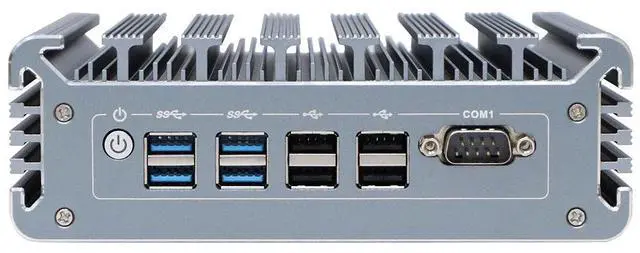 Alt view image 7 of 7 - Partaker Industrial Computer, IPC, Fanless Mini PC, Windows 11 / Linux Ubuntu, I5 7287U 7360U, I24, 2 x COM, 4 x USB3.0, 4 x USB2.0, 2 x LAN, HDMI, VGA, 32G RAM 1TB SSD