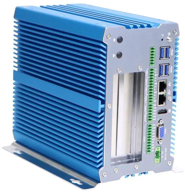 Main image of Partaker Rugged Industrial PC, Fanless Computer, IPC, N97, Windows 11 Pro, PCIe & PCI Expandable, 2 x LAN, 6 x COM, VGA HD Display, DC 12-24V, 16G RAM, 512G SSD