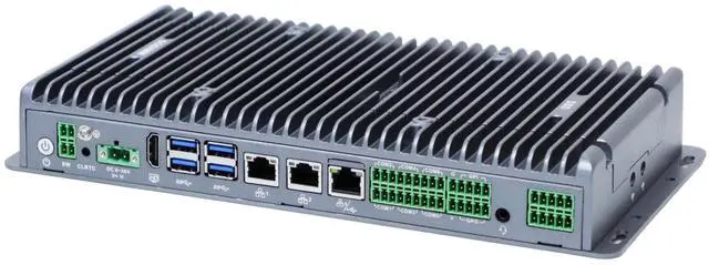 Alt view image 3 of 7 - Partaker Embedded Industrial Computer, Fanless Mini PC, I5 1235U, I10, 3 x LAN, HDMI, 6 x COM, TPM2.0, 9~36V DC, 8G RAM, 128G SSD