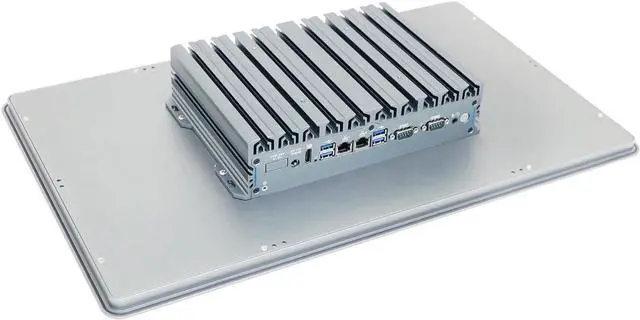 Alt view image 6 of 7 - Partaker 21.5 Inch Industrial IP65 Front Panel PC, Resistive Touch Screen, All In One Computer, I5 4200U, Win 11 Pro, A30, Dual Lan, HDMI, 2 x COM, 4 x USB, 4GB RAM 128GB SSD