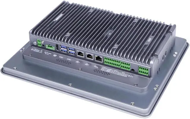 Alt view image 6 of 7 - Partaker 12.1 Inch Industrial IP65 Front Panel PC, Capacitive Touch Screen, Machine Vision PC, I5 1235U, Win 11 Pro, A19, 3 x Lan, HDMI, 6 x COM, GPIO, 8GB RAM 128GB SSD