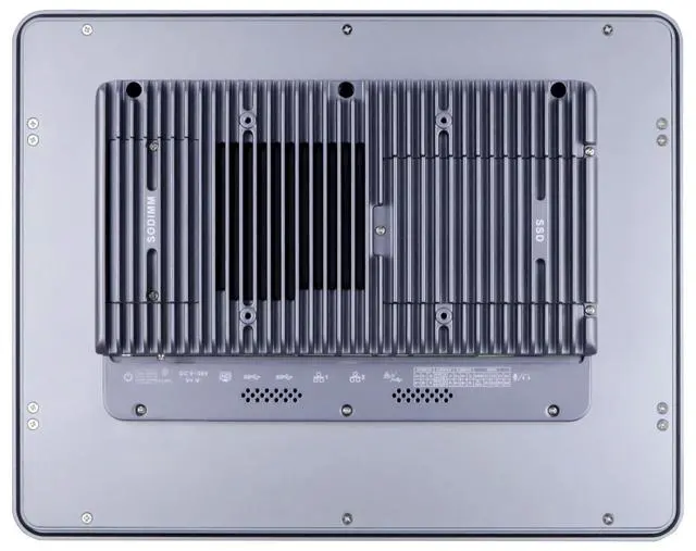 Alt view image 7 of 7 - Partaker 15 Inch Fanless Industrial Touch Screen PC, IP65 Front Capacitive Display PC, Panel PC, I5 1235U, Win 11 Pro, A20, 3 x Lan, HDMI, 6 x COM, GPIO, 8GB RAM 128GB SSD