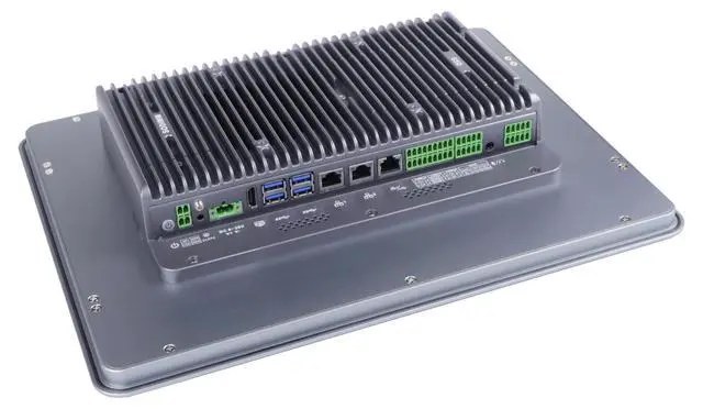 Alt view image 5 of 7 - Partaker 15 Inch Fanless Industrial Touch Screen PC, IP65 Front Capacitive Display PC, Panel PC, I5 1235U, Win 11 Pro, A20, 3 x Lan, HDMI, 6 x COM, GPIO, 8GB RAM 128GB SSD