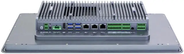 Alt view image 3 of 7 - Partaker 15.6 Inch IP65 Rated Panel PC, Capacitive Industrial Touch Panel PC, HMI, I5 1235U, Win 11 Pro, A24, 3 x Lan, HDMI, 6 x COM, GPIO, 8GB RAM 128GB SSD