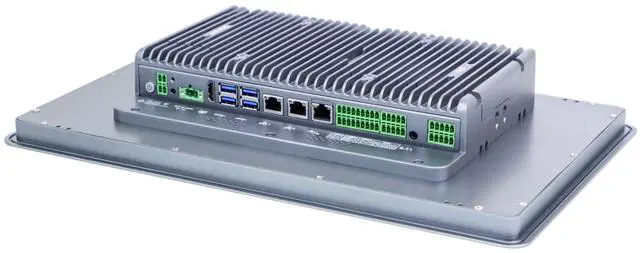 Alt view image 4 of 7 - Partaker 15.6 Inch IP65 Rated Panel PC, Capacitive Industrial Touch Panel PC, HMI, I5 1235U, Win 11 Pro, A24, 3 x Lan, HDMI, 6 x COM, GPIO, 8GB RAM 128GB SSD