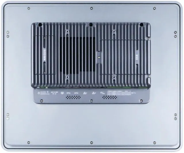 Alt view image 5 of 7 - Partaker 17 Inch Fanless Touch Screen PC, IP65 Industrial Capacitive HMI, Capacitive HMI, I5 1235U, Win 11 Pro, A21, 3 x Lan, HDMI, 6 x COM, GPIO, 8GB RAM 128GB SSD