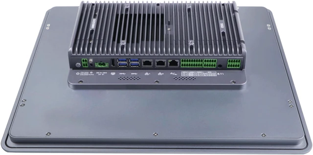 Alt view image 6 of 7 - Partaker 17 Inch Fanless Touch Screen PC, IP65 Industrial Capacitive HMI, Capacitive HMI, I5 1235U, Win 11 Pro, A21, 3 x Lan, HDMI, 6 x COM, GPIO, 8GB RAM 128GB SSD