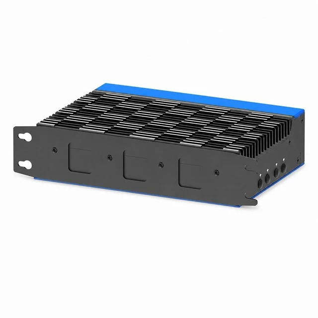 Alt view image 4 of 7 - Partaker Industrial Computer, Mini PC, IPC, Ultra 5 125U, I38-A, 4 x HDMI, 2 x TYPE-C, 2 x 2.5G LAN, Isolated GPIO, 6 x COM, DC 12-24V, 8G RAM, 256G SSD