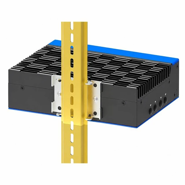 Alt view image 7 of 7 - Partaker Industrial Computer, Mini PC, IPC, Ultra 5 125U, I38-A, 4 x HDMI, 2 x TYPE-C, 2 x 2.5G LAN, Isolated GPIO, 6 x COM, DC 12-24V, 8G RAM, 256G SSD