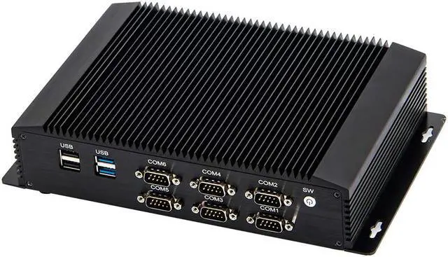 Alt view image 5 of 7 - Industrial mini pc intel core i5 4200U with 6COM RS232 RS422 RS485 HD VGA GPIO ports for medical industry 8GB Ram 512GB SSD