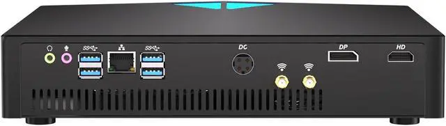 Alt view image 5 of 7 - Partaker Mini Desktop Computer, Micro PC with Intel Core i9-10900F/10900 Up to 5.20GHz, GTX1050TI 4G, 4K, Dual Monitor Capable, WiFi, Bluetooth, Win10 Pro, 32GB Ram 1TB SSD