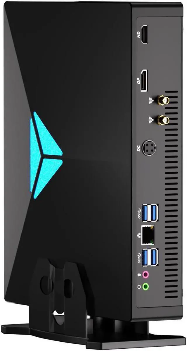 Alt view image 4 of 7 - Partaker Mini Desktop Computer, Micro PC with Intel Core i9-10900F/10900 Up to 5.20GHz, GTX1050TI 4G, 4K, Dual Monitor Capable, WiFi, Bluetooth, Win10 Pro, 32GB Ram 1TB SSD