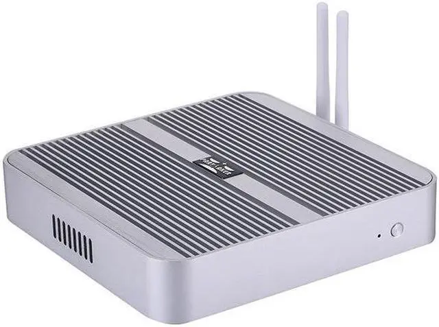 Alt view image 2 of 7 - Desktop Computer Fanless Mini PC Windows 10 OEM/ Linux With Intel Core I3 4005U/I3 4010U/I3 5005U Partaker B1 WiFi 300Mbps 4G RAM 64G SSD