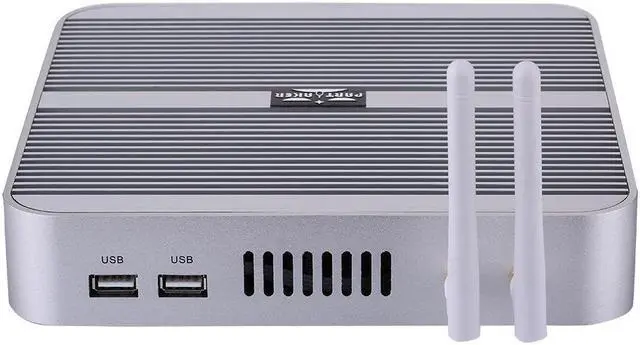 Alt view image 4 of 5 - Desktop Computer Fanless Mini PC Windows 10 OEM/ Linux With Intel Core I5 4200U/4210U/4230U/4250U Partaker B1 WiFi 300Mbps 4G RAM 128G SSD