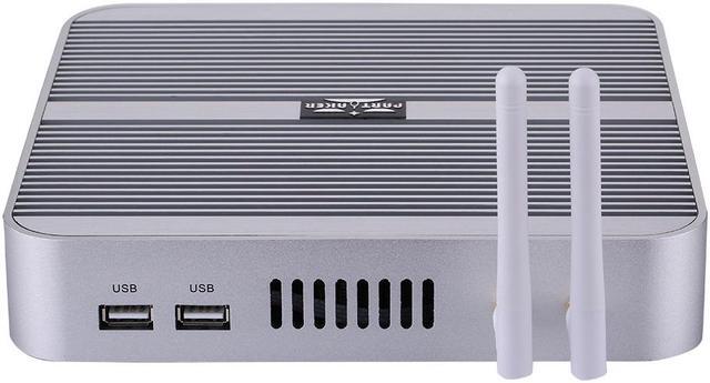Alt view image 4 of 7 - Fanless Mini PC, Mini Desktop Computer, Intel Core I5 1235U, Partaker B1, Windows 11 or Linux Ubuntu, VGA, HDMI, 4 x USB3.0, 2 x USB2.0, LAN, 8GB DDR4 128GB SSD