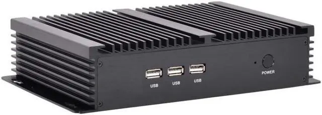Alt view image 4 of 5 - Partaker Industrial Mini PC Computer Intel Core i3 8145U Desktop PC Win 10 2*DDR4 M.2 NVMe+Msata+2.5 inch SATA 4K HTPC Nettop HDMI VGA WiFi 8GB Ram 128GB SSD