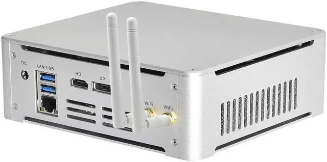 Alt view image 2 of 6 - Mini PC,Desktop Computer,Intel Core i7 8750H,DDR4 Windows 10 Pro/Linux,4K Gaming UHD HTPC HD-MI DP,Minipc Desktop Computer,8GB Ram 128GB SSD