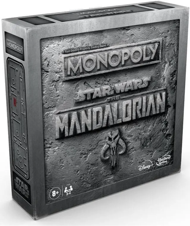 Main image of Monopoly Star Wars The Mandalorian Edition Family Friendly Fun Board Game Hasbro F1276
