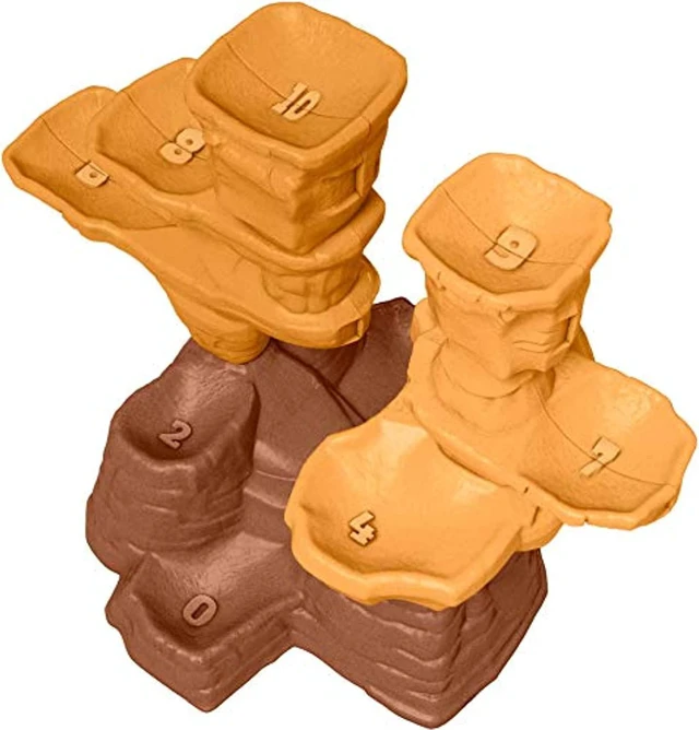 Alt view image 4 of 7 - mattel spirit hoppin? horses kids game horse launcher game with mountain tower, mini horse playing pieces for 2 3 or 4 players 5 years old & up