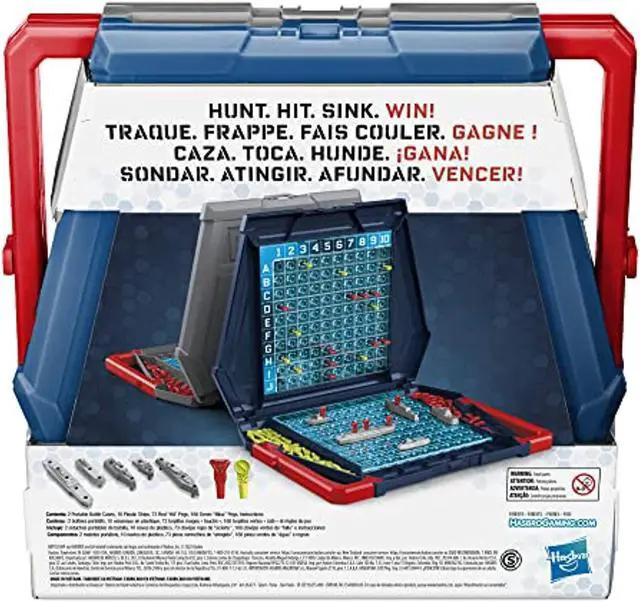 Alt view image 6 of 8 - F4527 Hasbro Gaming Battleship Classic Board Game, Strategy Game for Kids Ages 7 and Up, Fun Kids Game for 2 Players