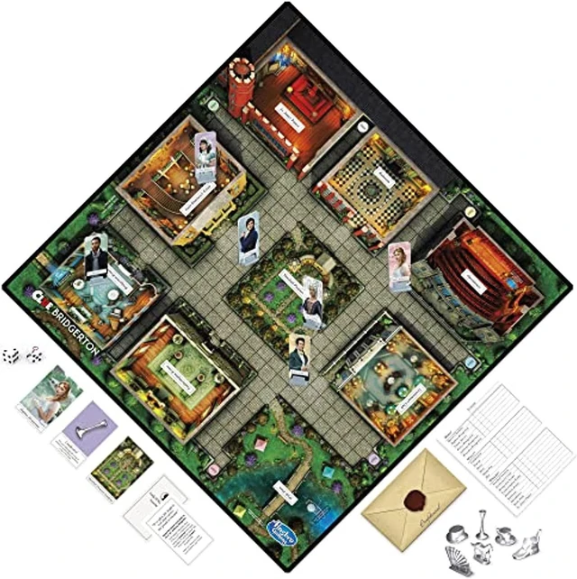 Alt view image 3 of 6 - F5700 Hasbro Gaming Clue: Bridgerton Edition Board Game for Ages 17+, Game for Bridgerton Fans for 3-6 Players, Inspired by Shondaland's Original Series on Netflix