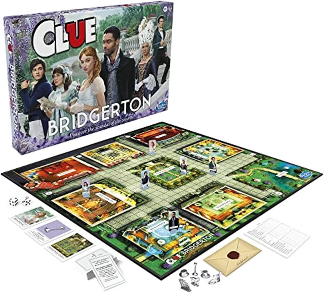 Alt view image 4 of 6 - F5700 Hasbro Gaming Clue: Bridgerton Edition Board Game for Ages 17+, Game for Bridgerton Fans for 3-6 Players, Inspired by Shondaland's Original Series on Netflix