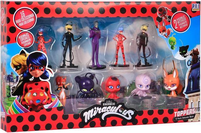 Miraculous Ladybug Pencil Toppers 12pk Rena Rouge Character Favors Figure  Set PMI, 1 unit - Gerbes Super Markets