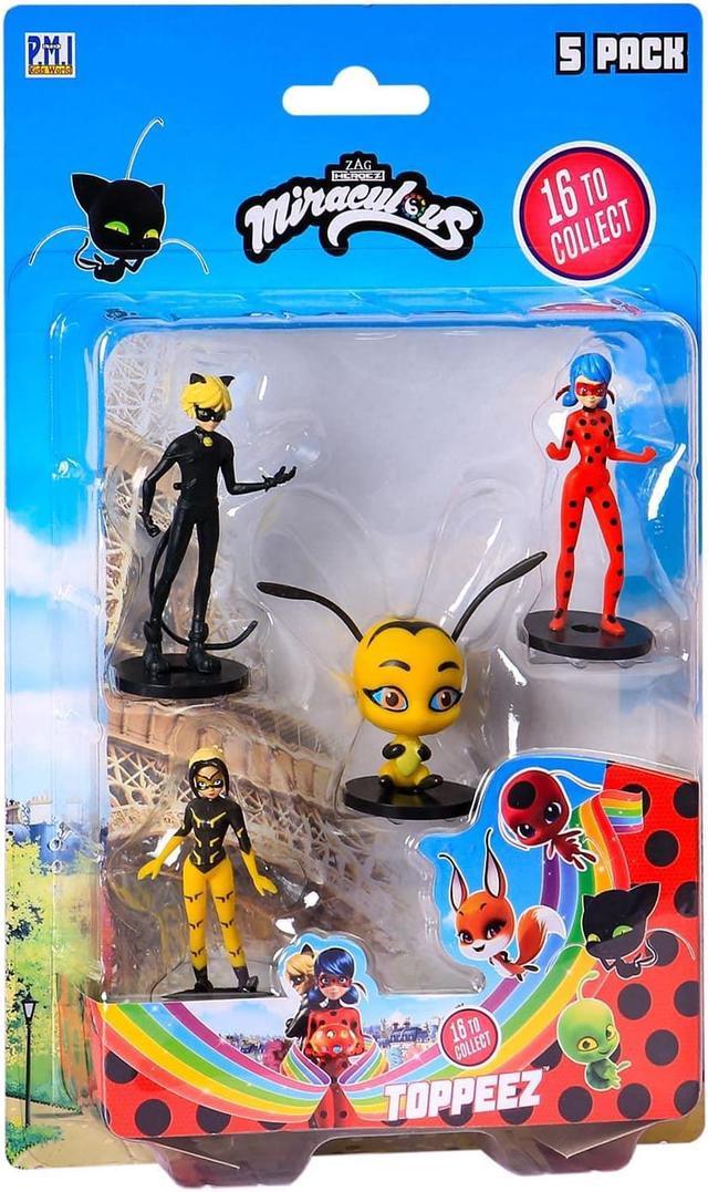 MIRACULOUS TWO-PACK MIRACULOUS LADYBUG AND CAT NOIR GIFT SET - The Toy  Insider