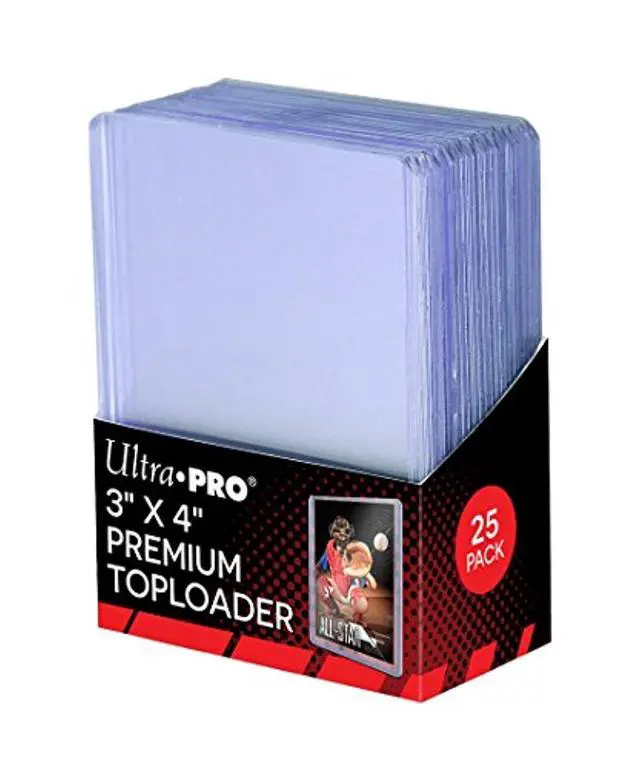 Alt view image 4 of 7 - Ultra Pro: Super Clear 3" x 4" Premium Toploaders (25)