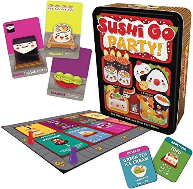 Alt view image 9 of 17 - Sushi Go Party Game by Ceaco