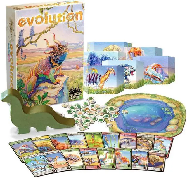Alt view image 4 of 8 - North Star Games NSG501 Evolution New Box Board Games