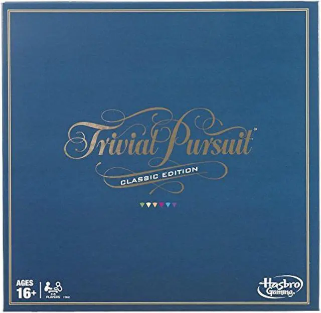 Alt view image 3 of 18 - Trivial Pursuit Classic Ed Family Fun Strategy Board Game Hasbro HSBC1940