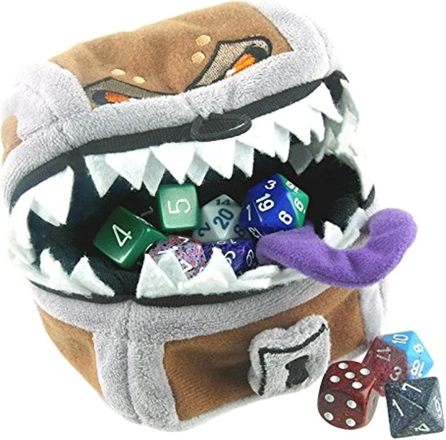 Alt view image 3 of 7 - Dungeons & Dragons Mimic Gamer Pouch Dice Bag