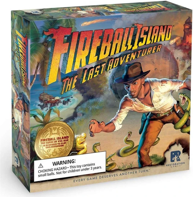 Main image of Fireball Island Last Adventurer Board Game Restoration Games REO9102